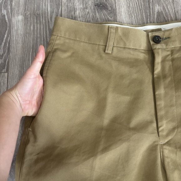 Orvis Ultimate Khaki Flat Front Pants Mens 32x32 Classic Chino Casual Outdoor - Picture 3 of 14